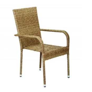 Bay baštenska stolica od ratana braon 060351 Bay baštenska stolica od ratana braon 060351